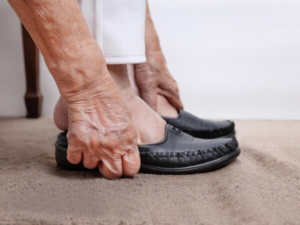 cuidado del pie en las personas mayores