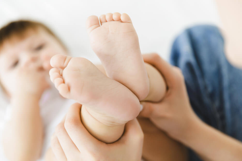 pie plano infantil